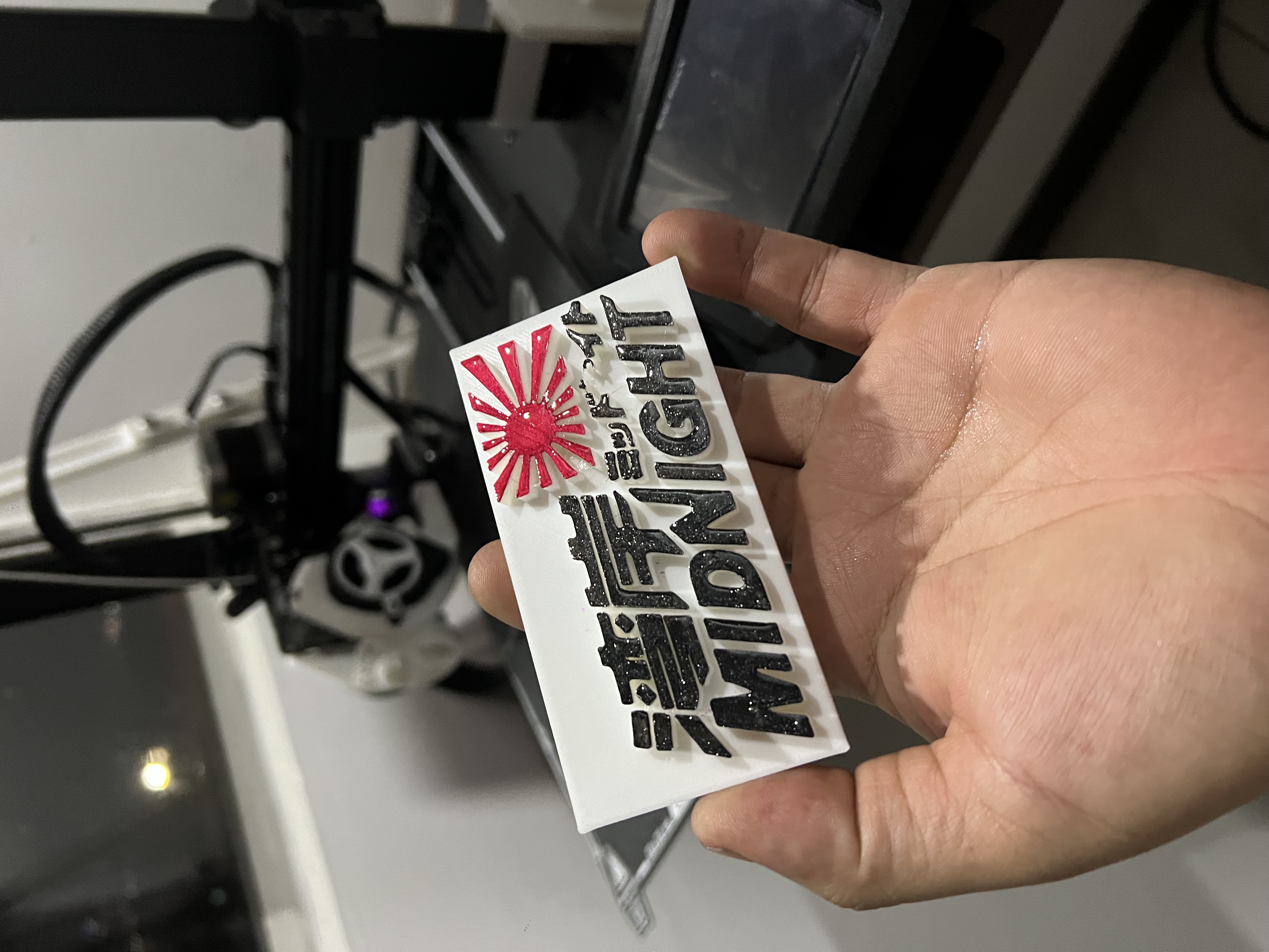 Placa Emblema Club Drift MidNight Japon - Placa Para Automovil - Club Drift MidNight Japon Emblem Plate - Car Plate