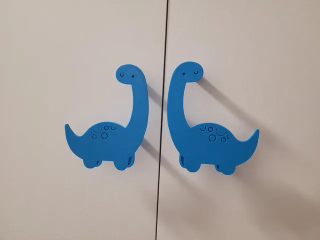 Wardrobe handle Dino