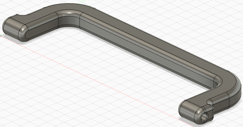 Parametric Folding Handle