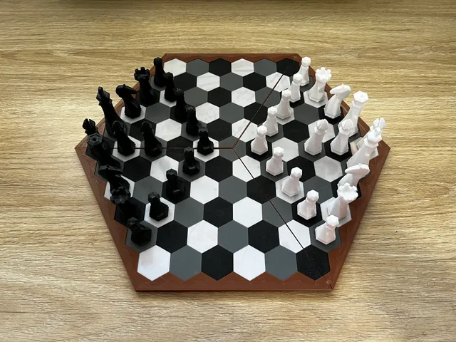 Hexagonal Chess Board