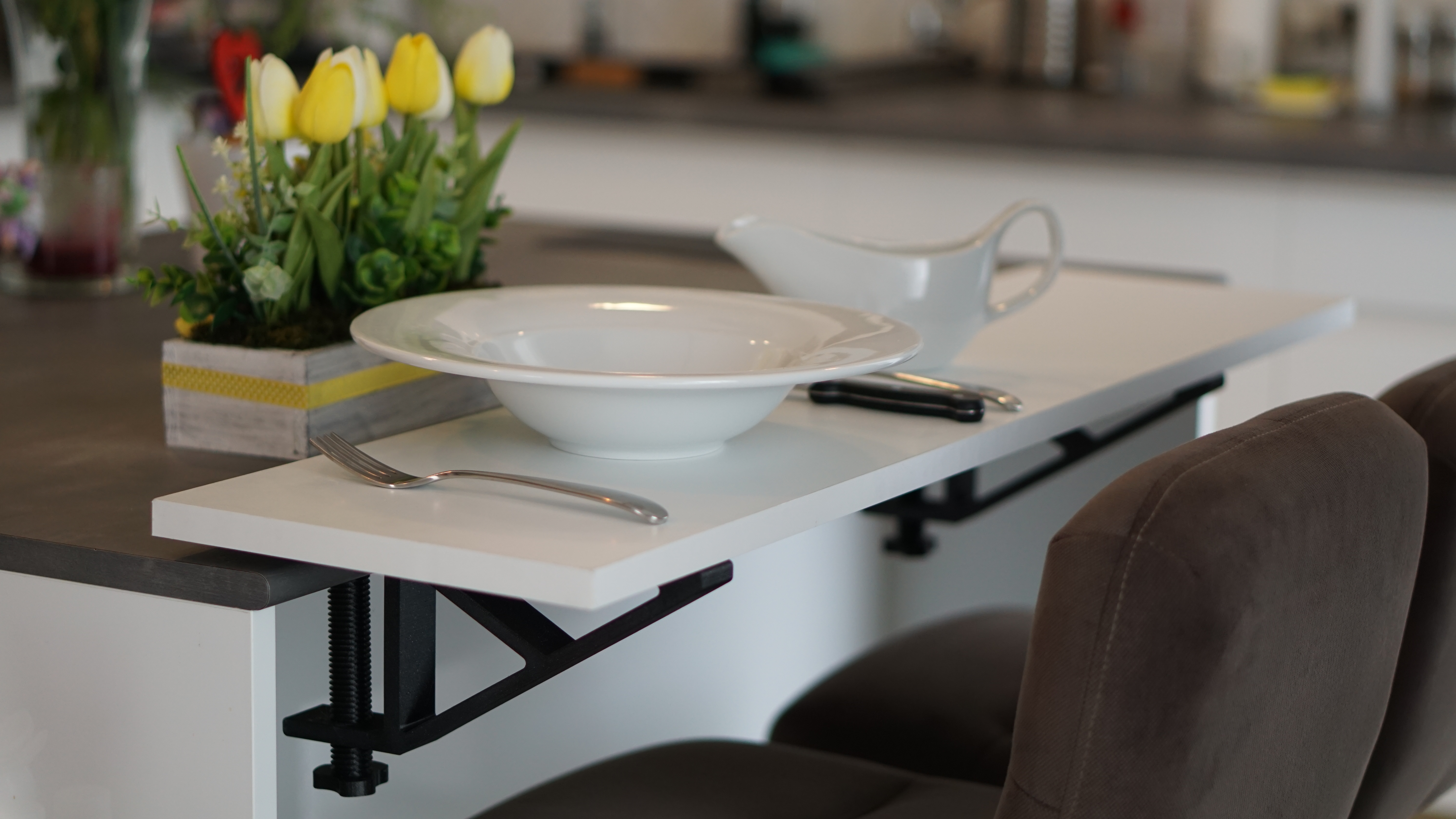 Miniatura 2 do modelo 3D Parametric Table Mount - Extender