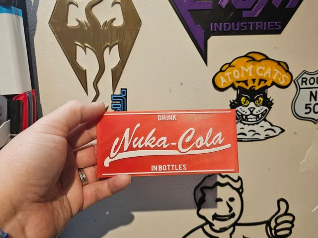 Nuka Cola vintage style sign.