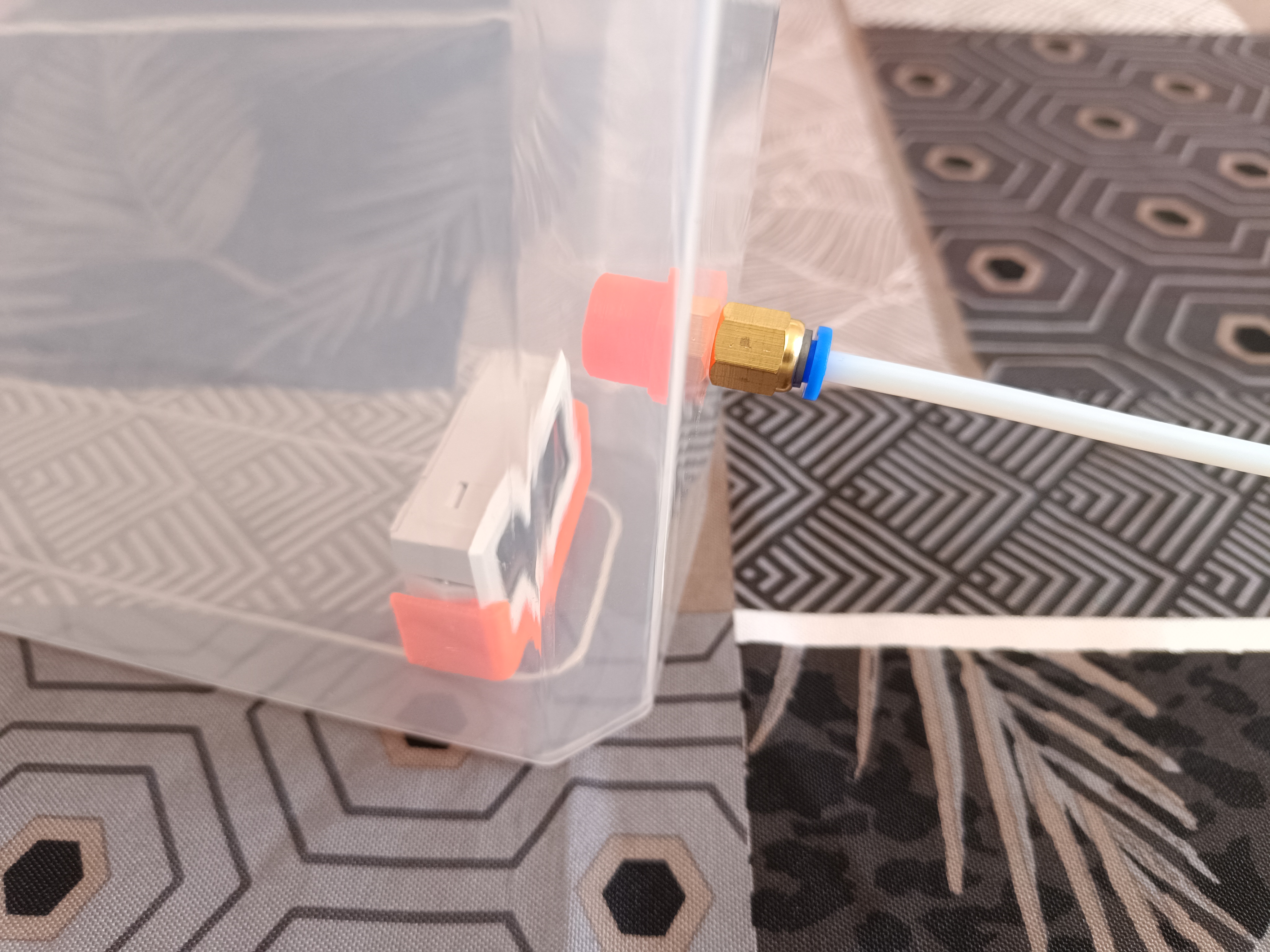 M6x1 cap nut for "Filament Dry box cheap and simple" 3D model thumbnail