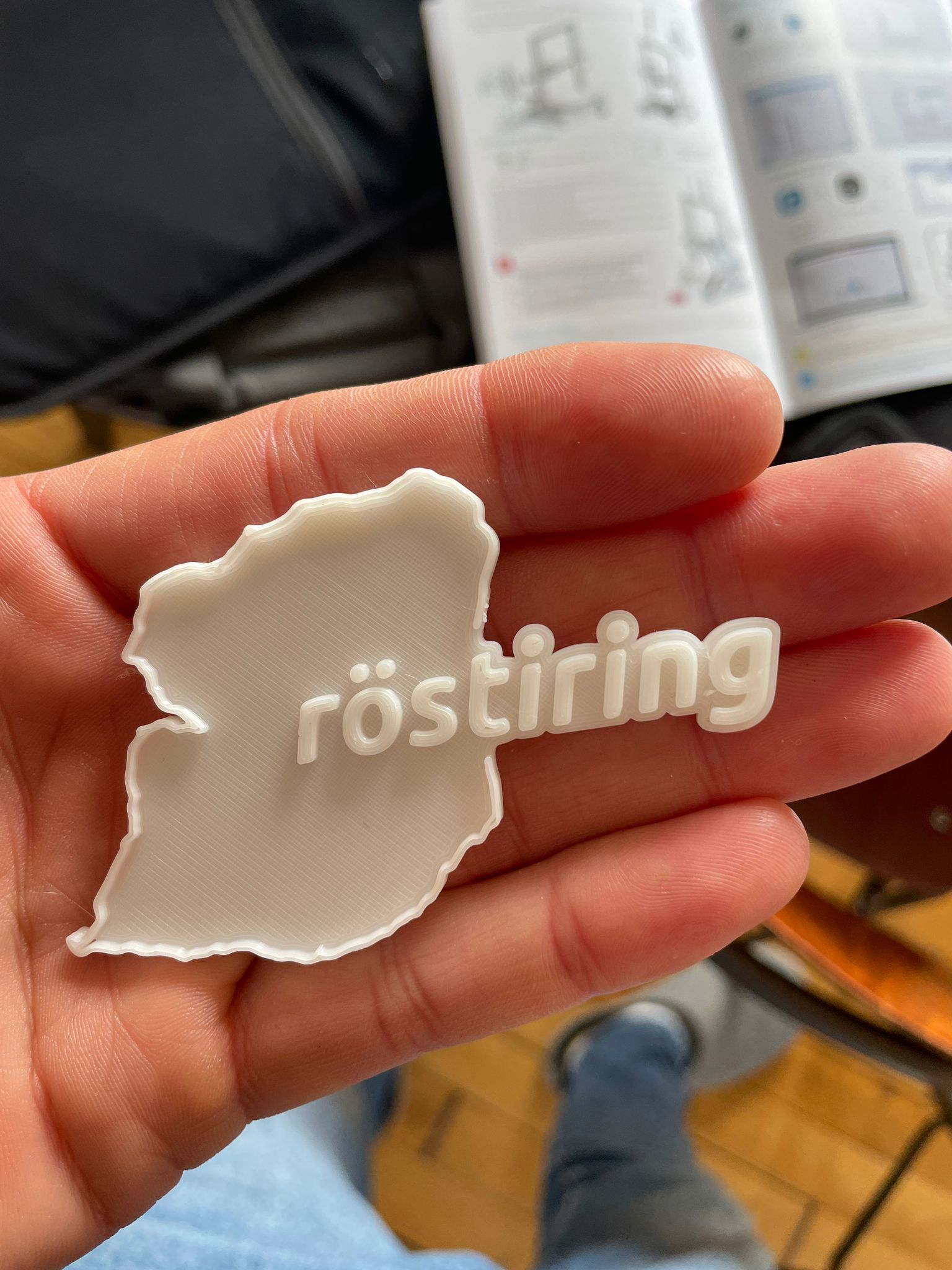 Röstiring badge