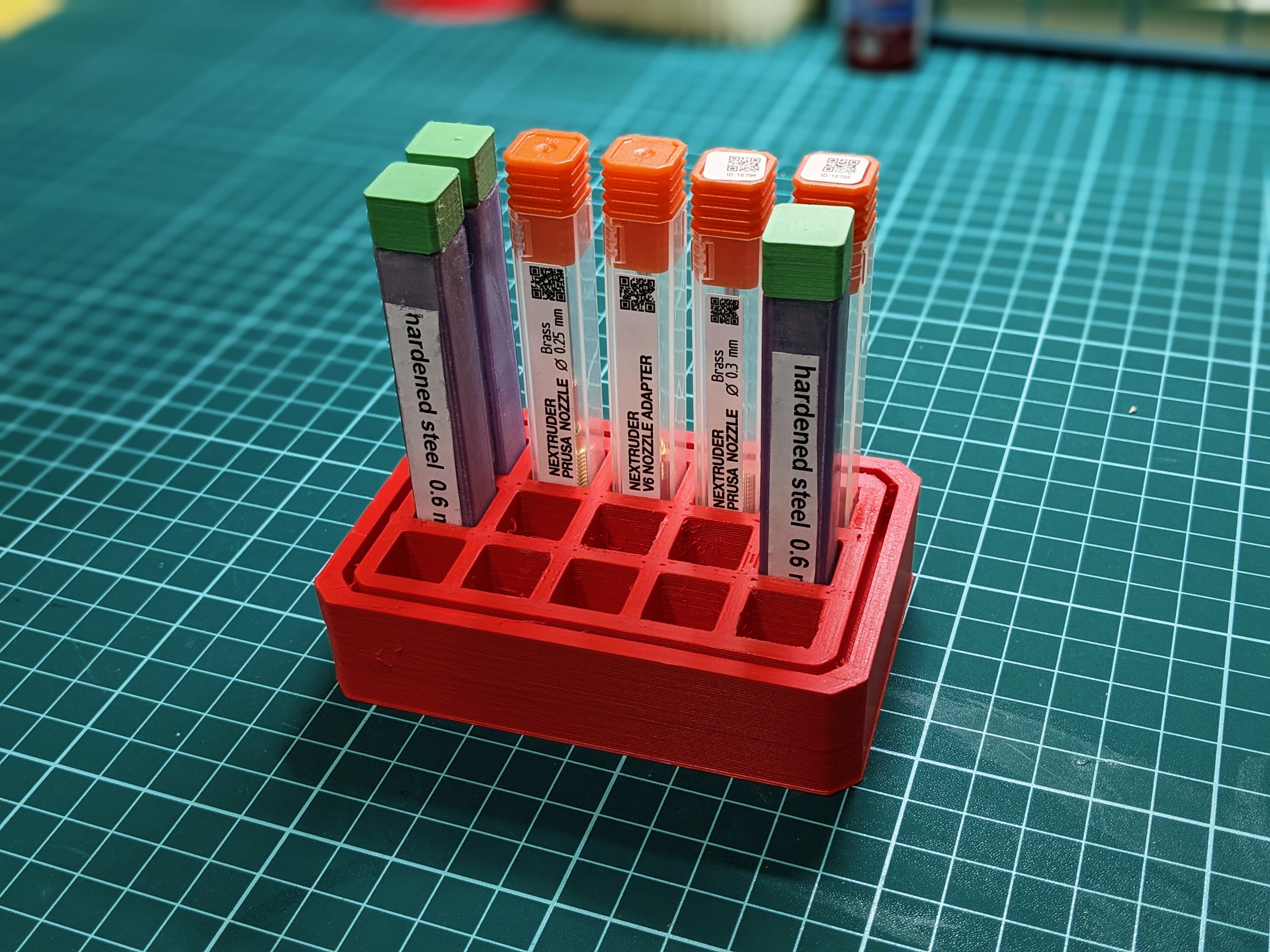 nextruder nozzle tray