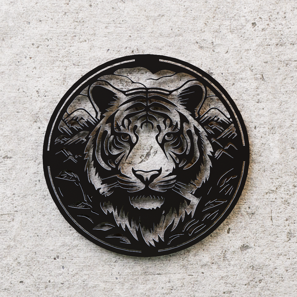 Tiger for wall