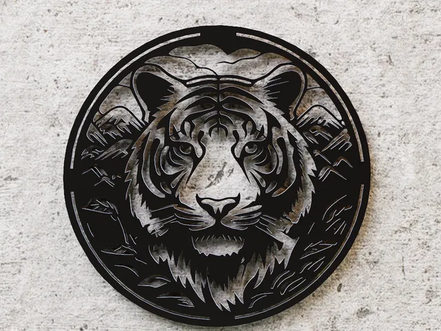 Tiger for wall