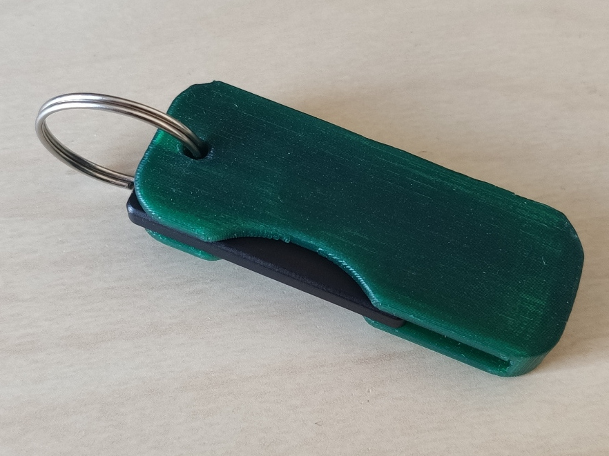 YubiKey 5C NFC key ring por Mige | Descargar modelo STL gratuito ...