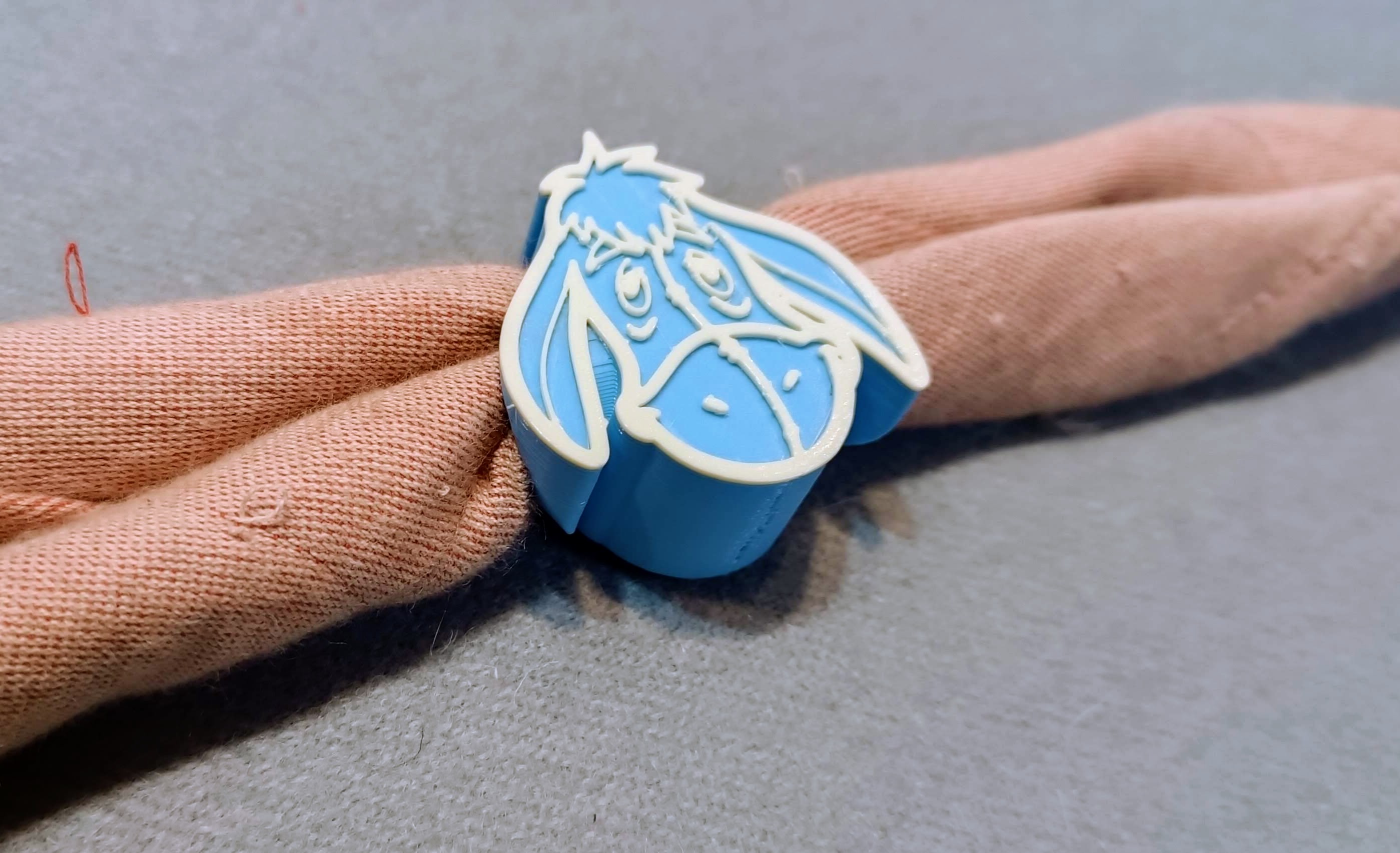 Eeyore Scout and Guide Woggle - Dual color