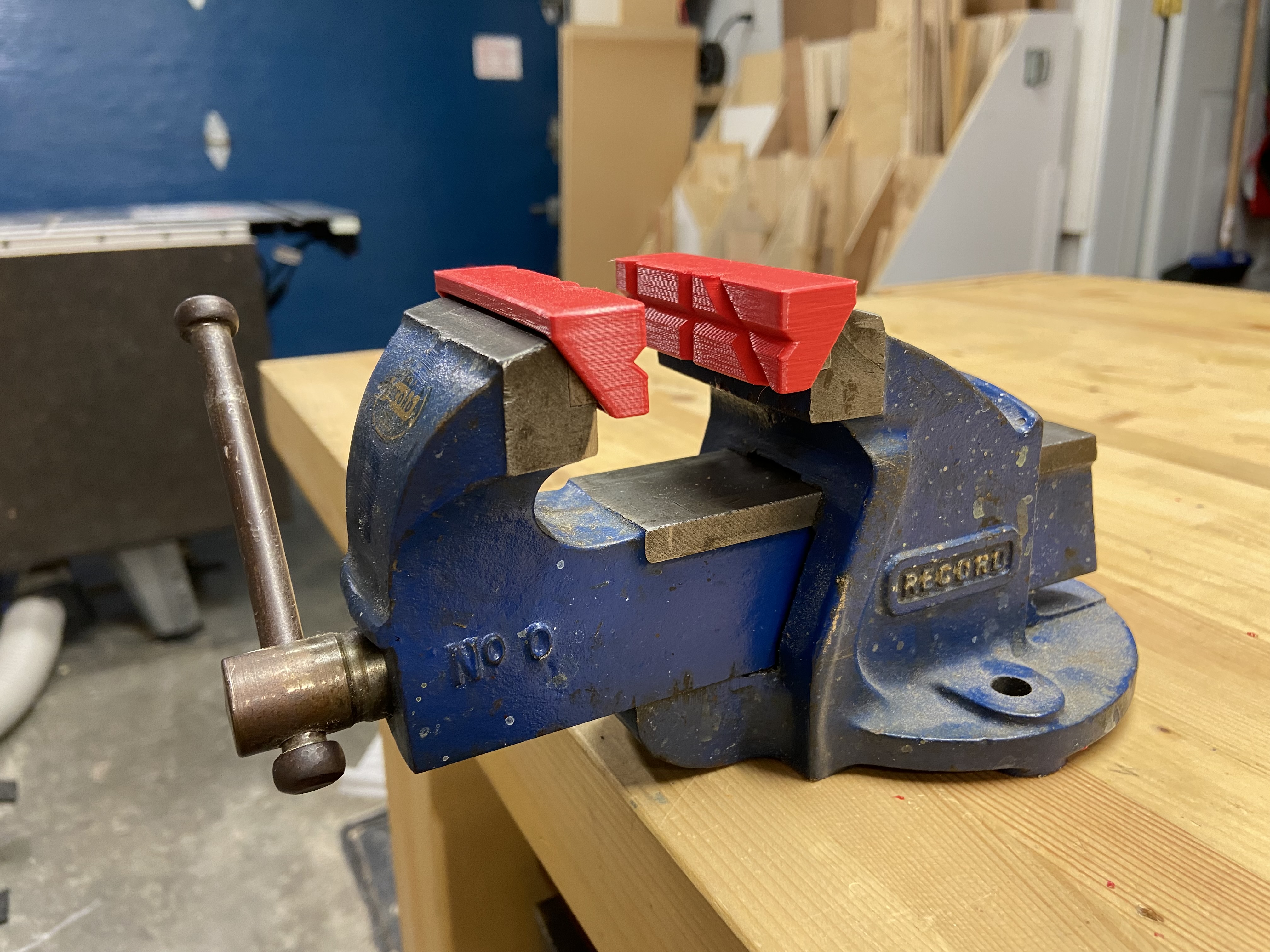 Vise jaws for Record no.0 vise (2.5 in)