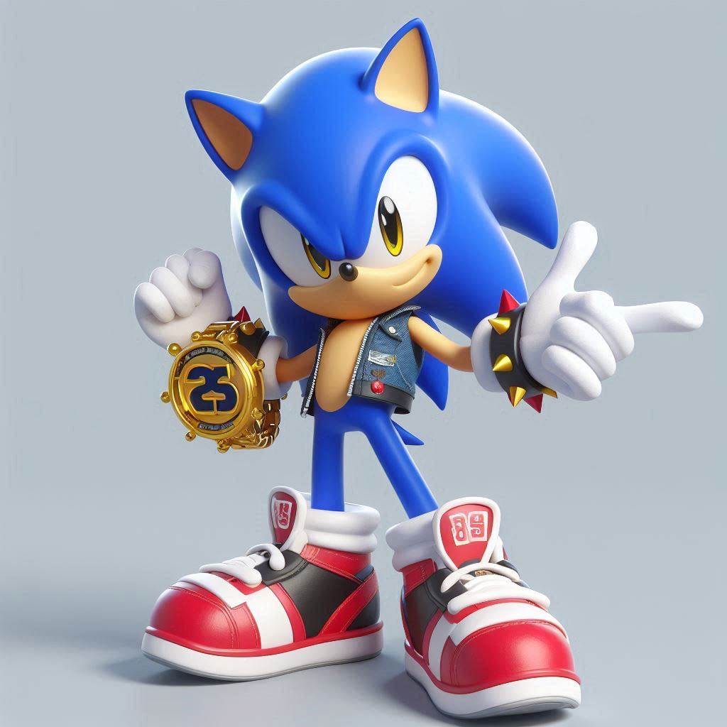 Sonic the hedgehog obj
