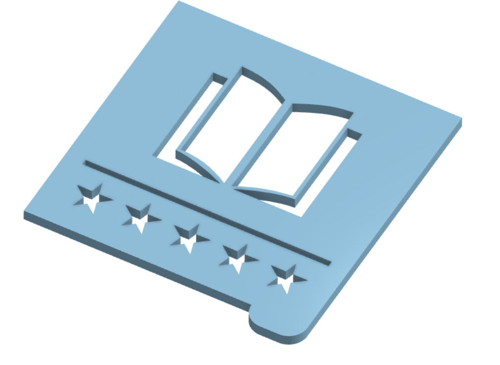 STICKY NOTES HOLDER WITH STENCILS — miniatura 6