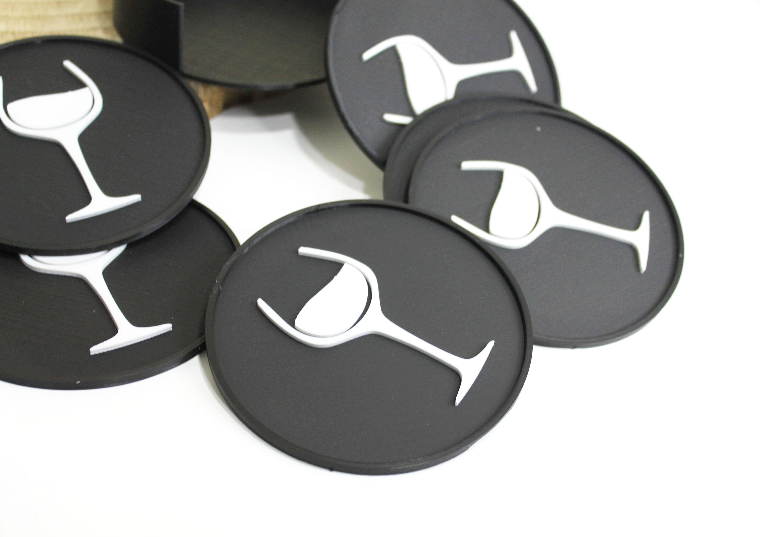 Wine cup coaster — miniatura 2