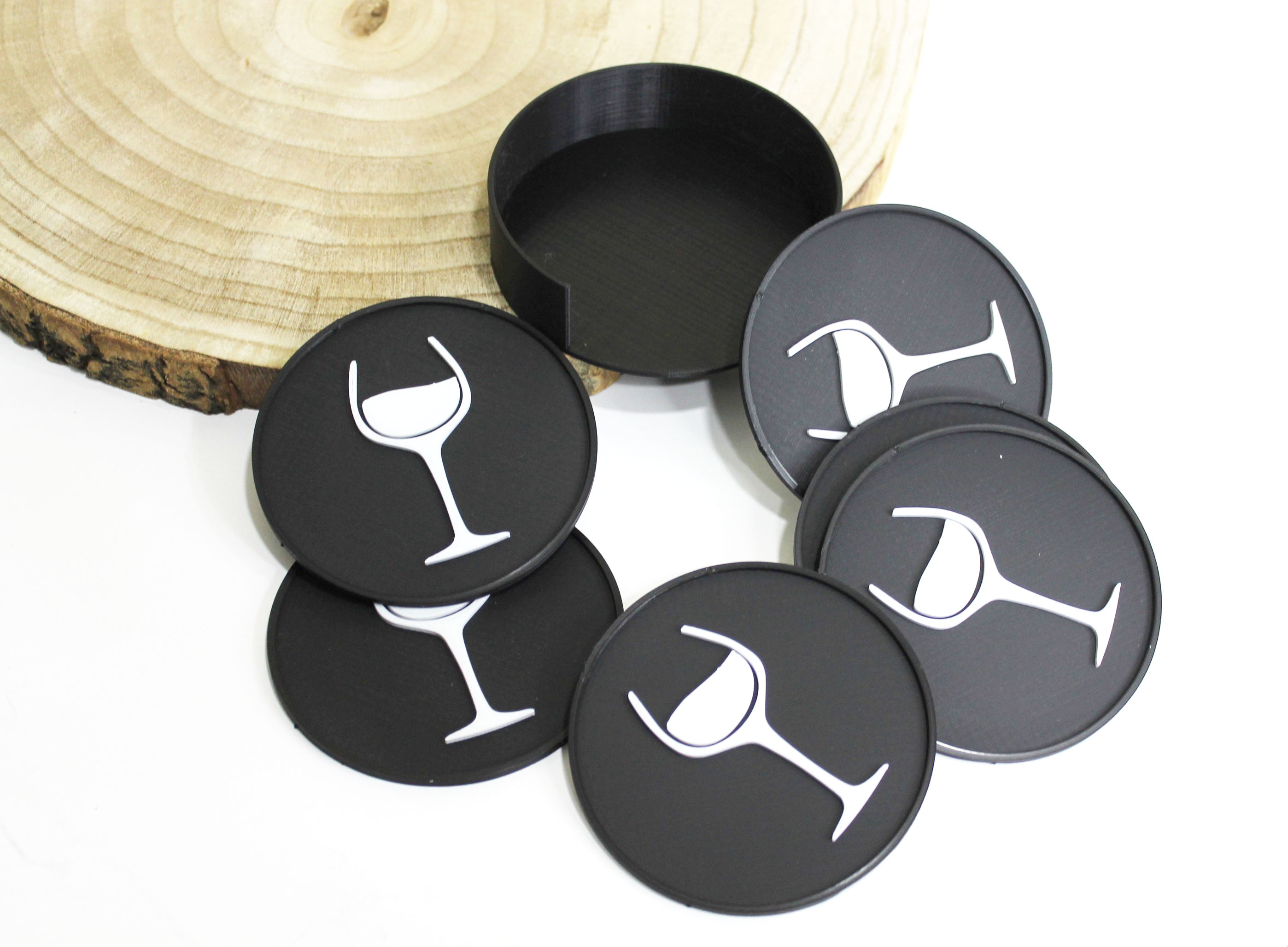 Wine cup coaster — miniatura 3