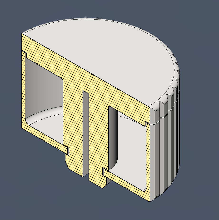 Tailor tape measure storage/winder by jattie Download free STL model