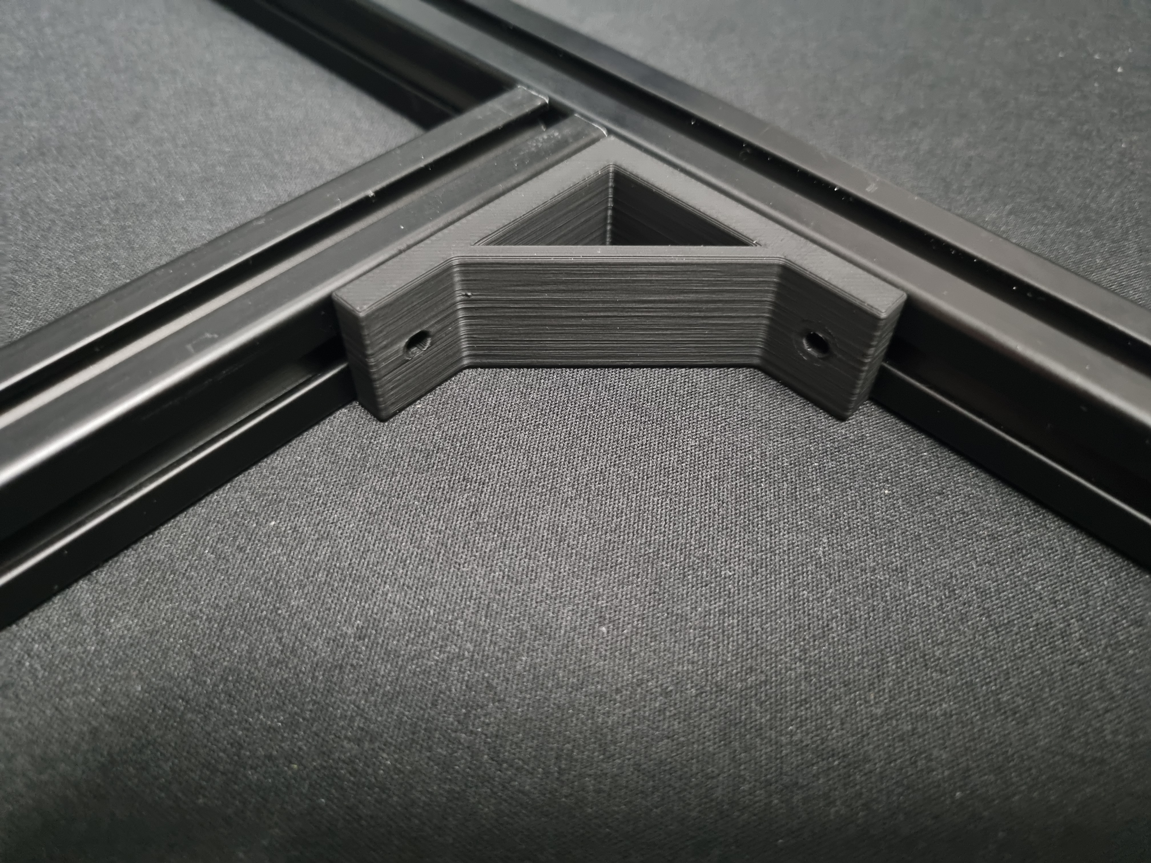 Winkel Aluminiumprofil 20x20 Nut 5mm