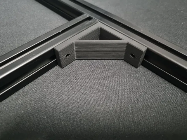 Winkel Aluminiumprofil 20x20 Nut 5mm