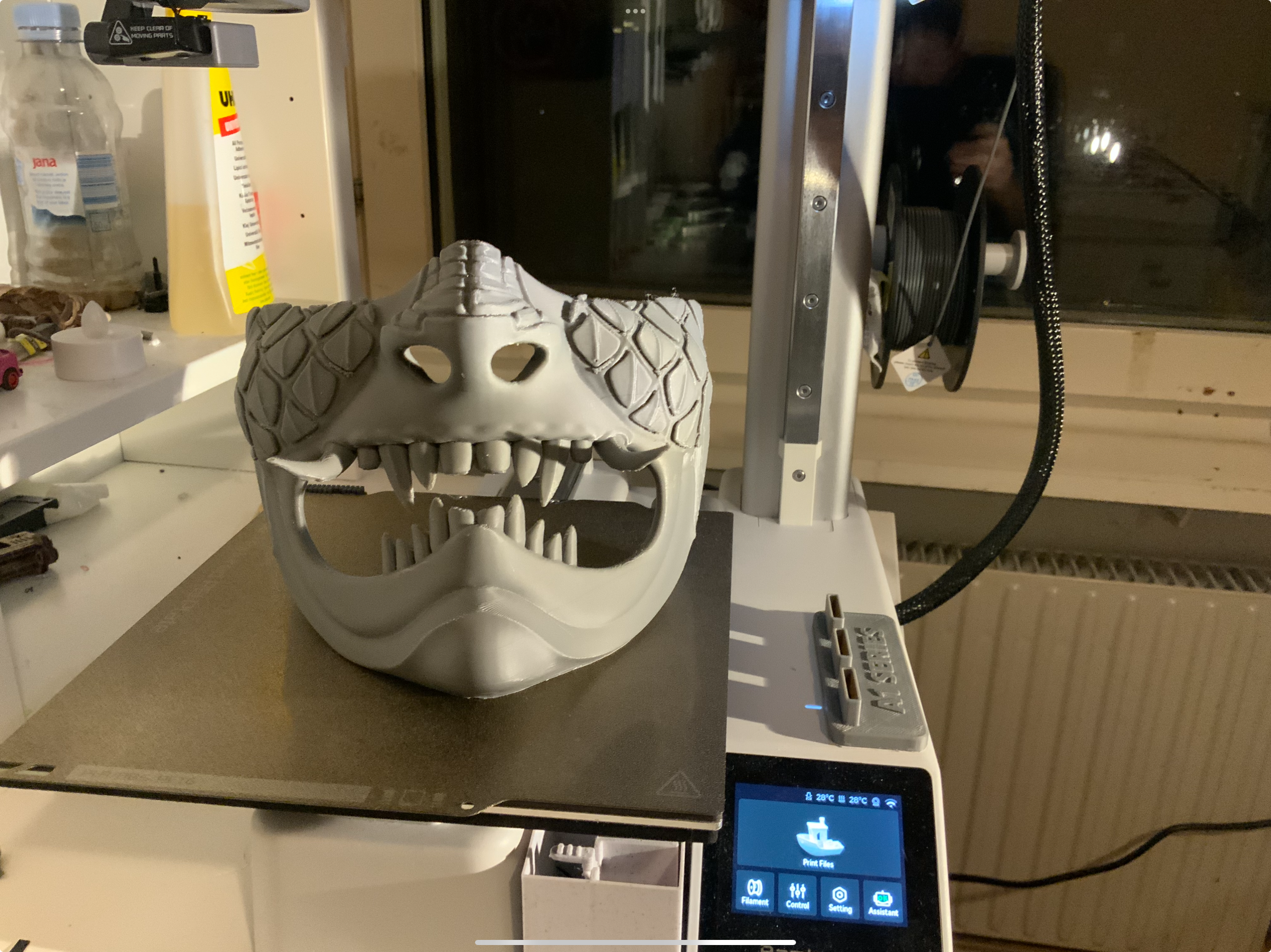 Miniatura 2 do modelo 3D Oni mask