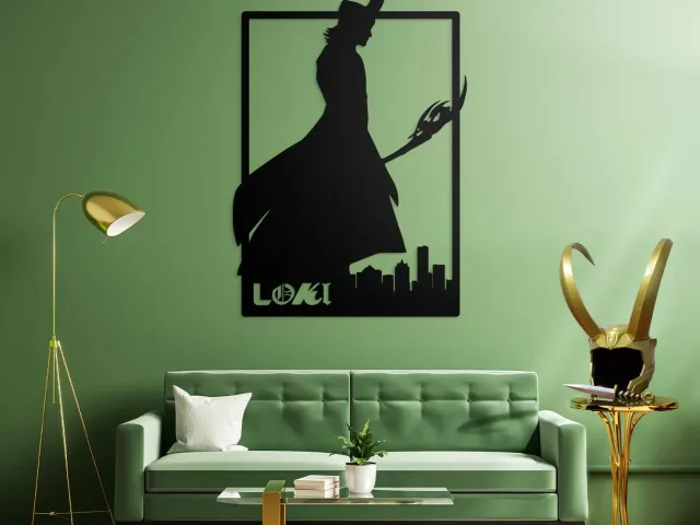 Loki (Thor, Marvel) - wall art