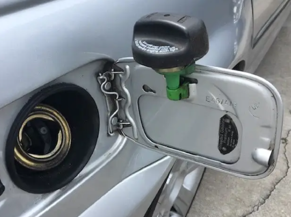 BMW E46 Fuel Tank Cap Holder 3D model