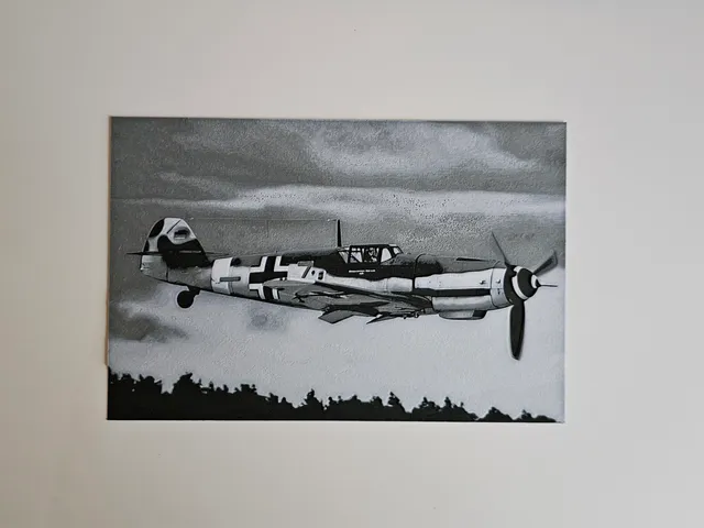 BF-109 "Filament painting"