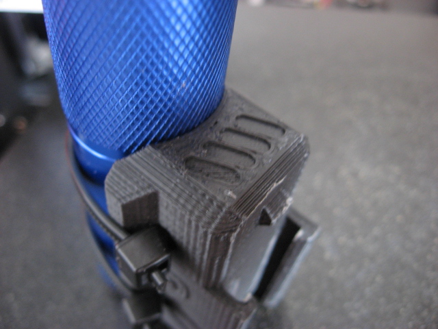 Miniatura 3 do modelo 3D Nerf Flashlight Holder/Mount