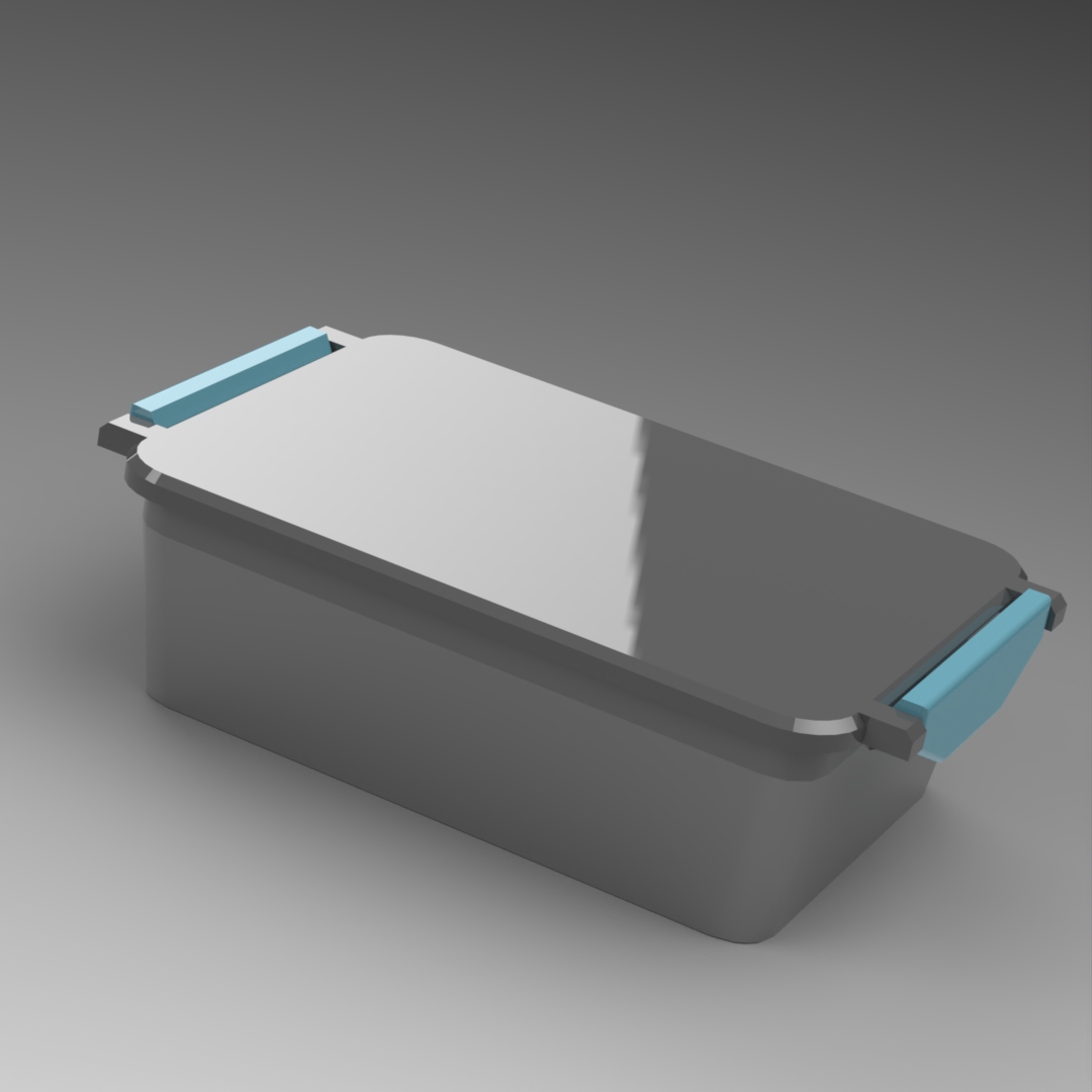 Miniatura 2 do modelo 3D Lunch box