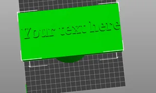 Blank stamp