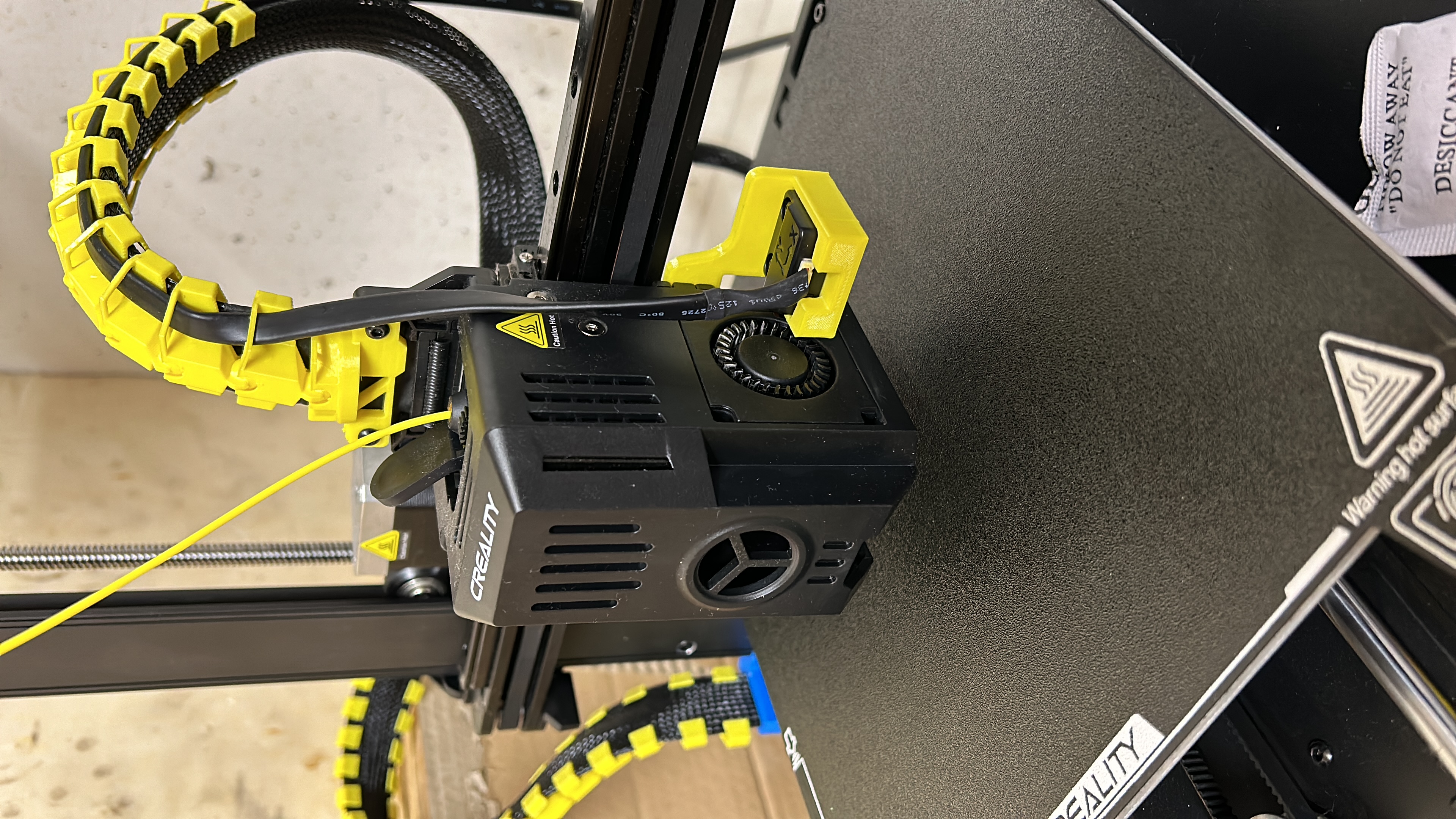 Ender3v3 KE G-Sensor brackets backsite V2