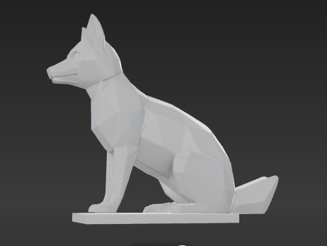 Lowpoly Fox