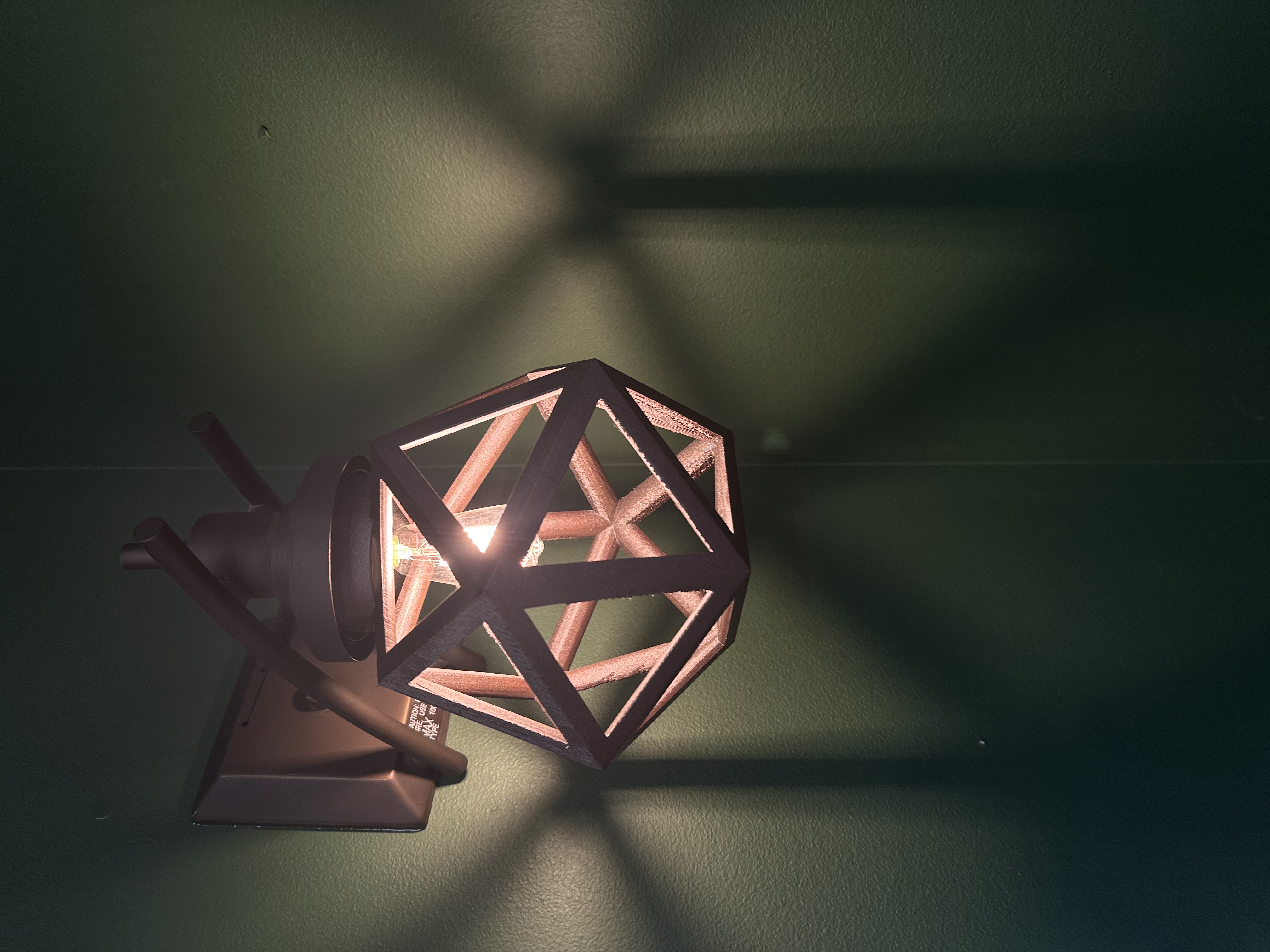 icosahedron Lamp