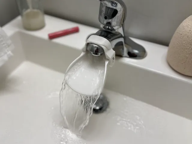 Faucet Waterfall Extension