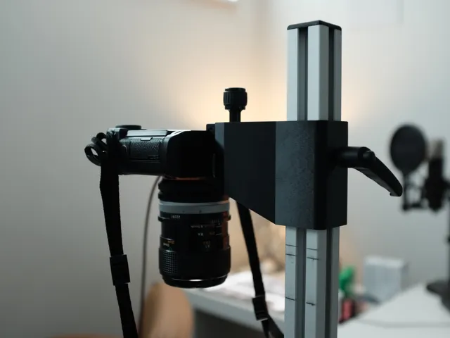 Replacement bracket for Valoi Copy Stand, strengthened and adapted for Arca-Swiss mount