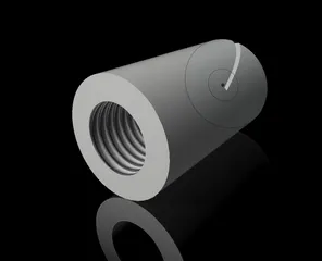 Sharpening the knife Dremel nozzle