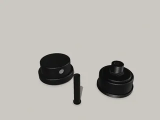Dewalt Compressor filter cap by Joseph | Download free STL model ...