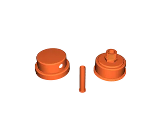 Dewalt Compressor filter cap by Joseph | Download free STL model ...
