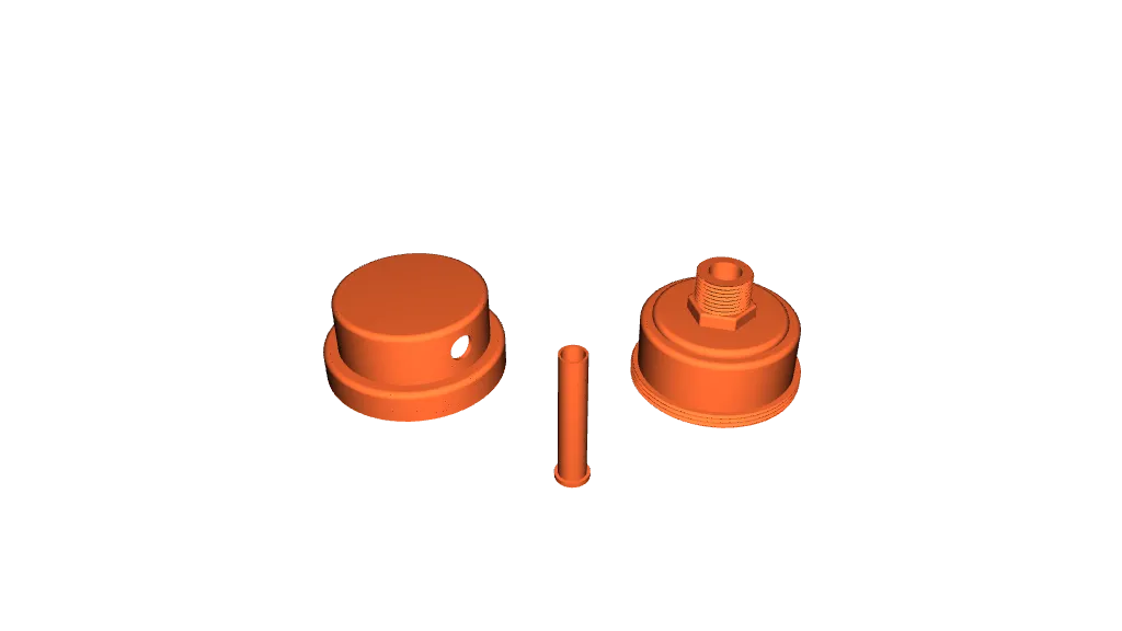 Dewalt Compressor filter cap by Joseph | Download free STL model ...