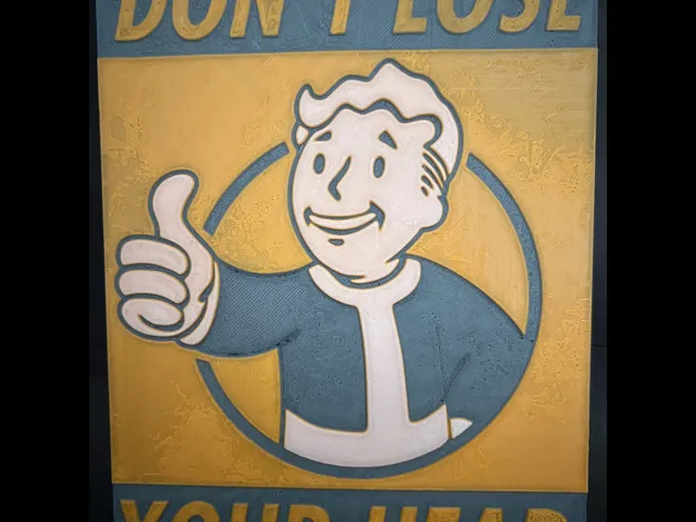 Fallout - Don't Lose Your Head - Vault Poster