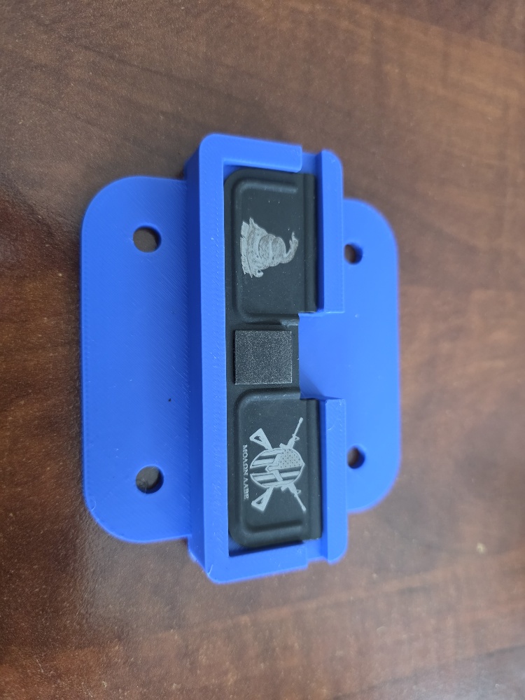 Laser engraving jig AR15 ejection port cover