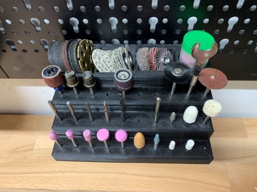 Miniatura 2 do modelo 3D Dremel Tool Organizer