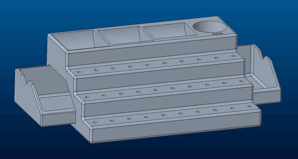 Miniatura 4 do modelo 3D Dremel Tool Organizer