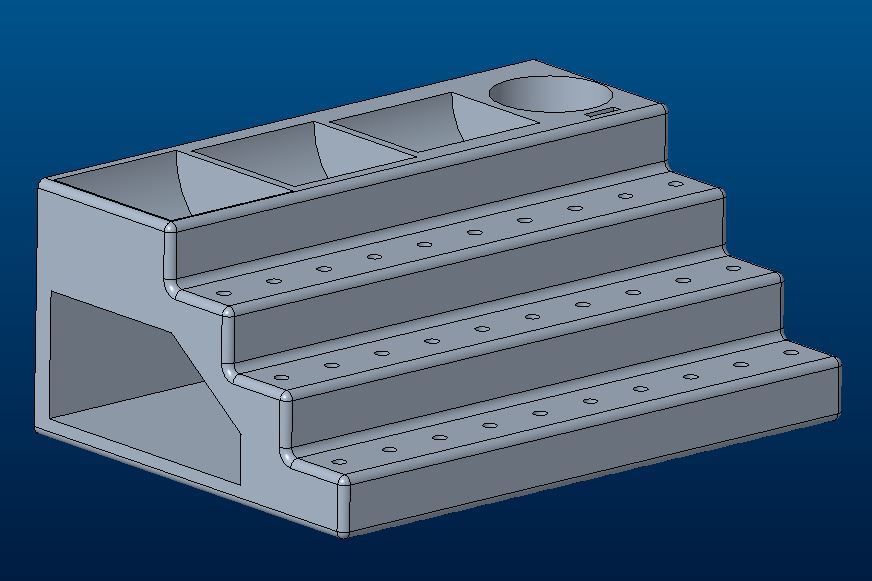 Miniatura 5 do modelo 3D Dremel Tool Organizer