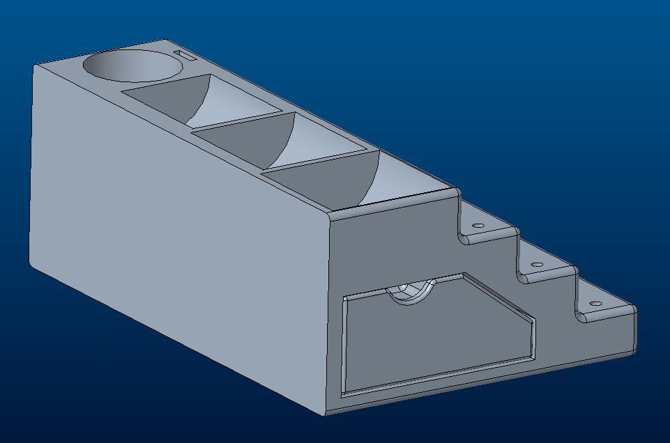 Miniatura 8 do modelo 3D Dremel Tool Organizer