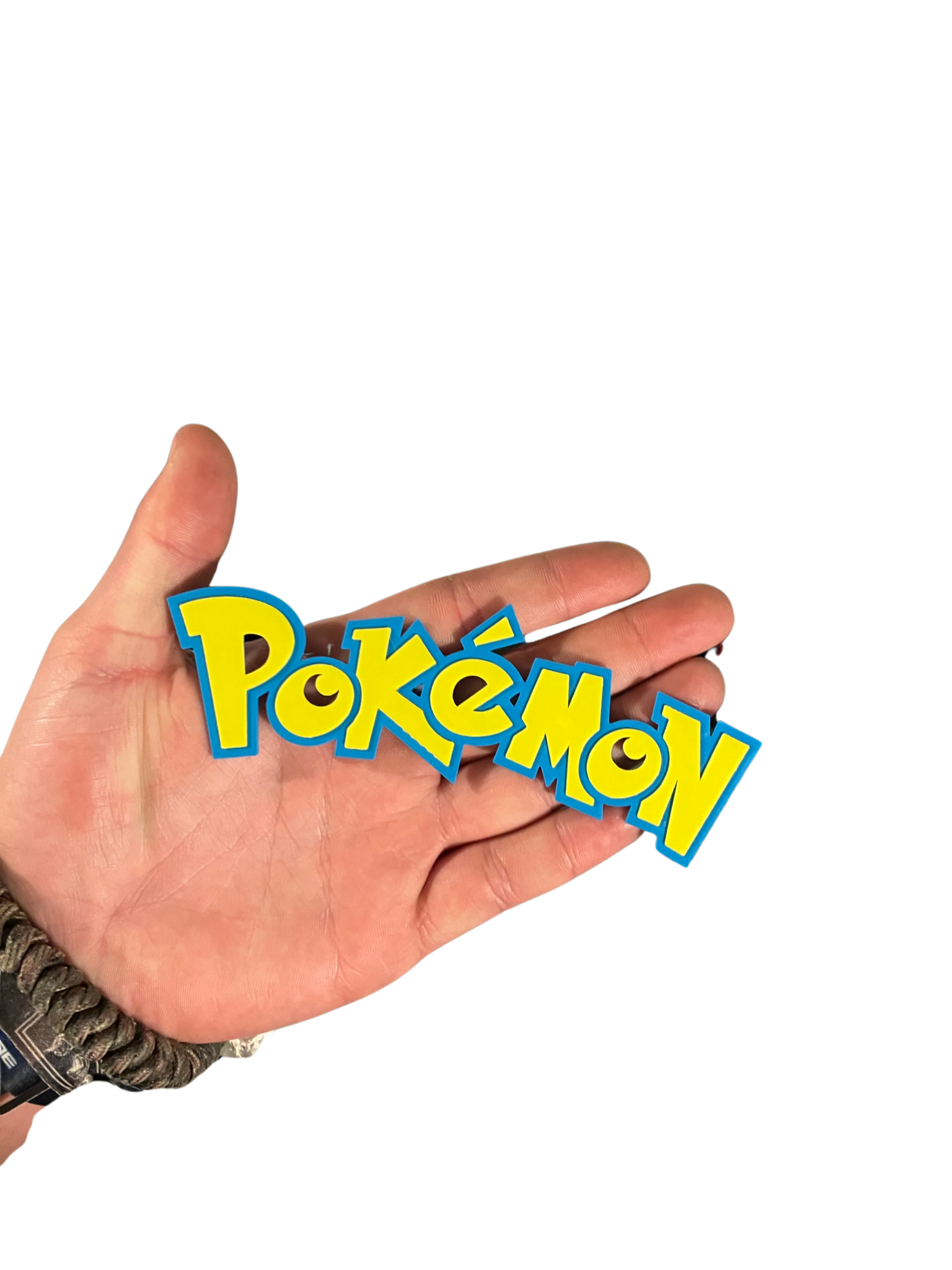 Pokemon Logo and Keychain by Roland | Download free STL model ...