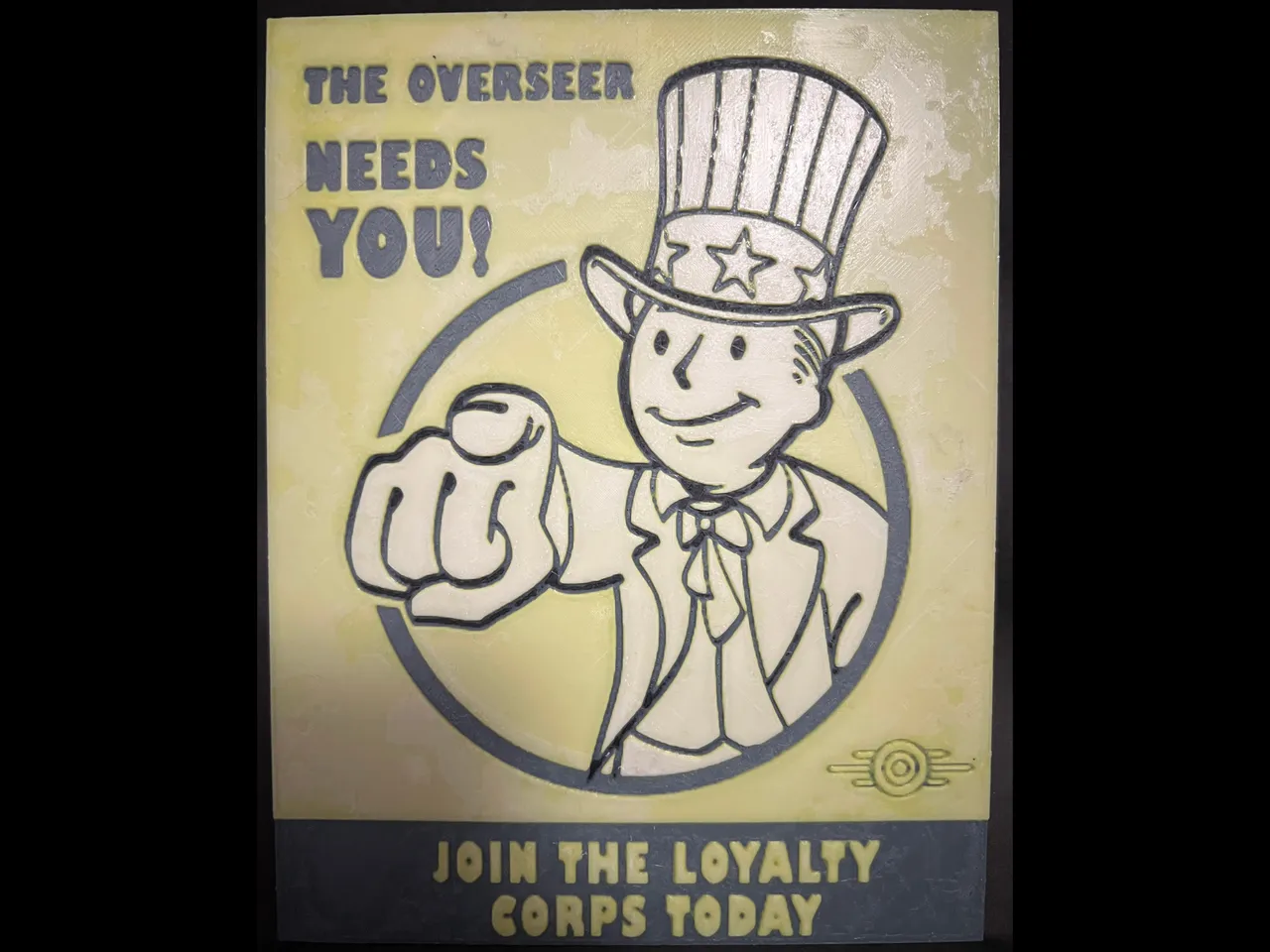 Fallout - Overseer Needs You - Vault Poster by Regis