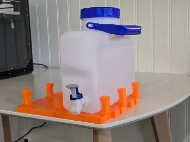 Drink dispenser stand