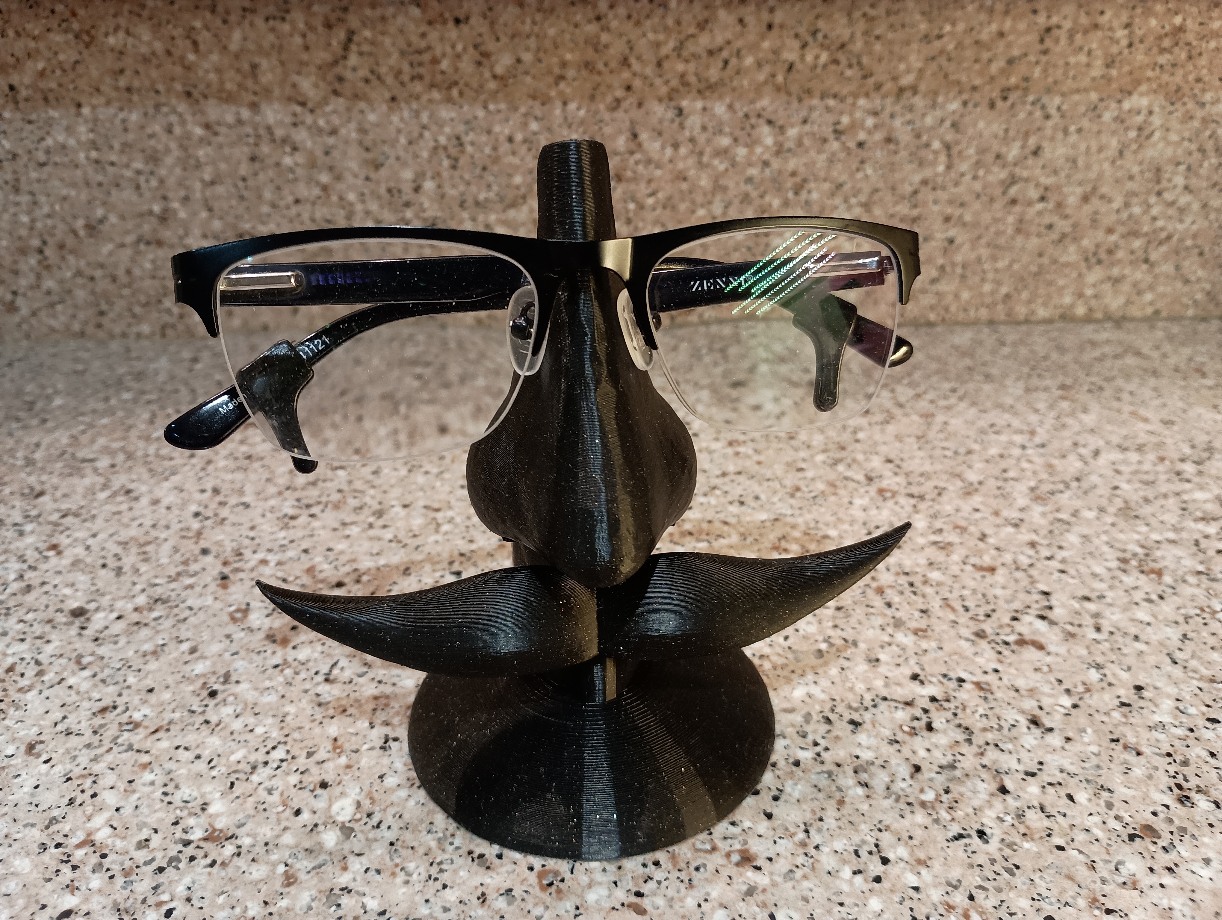 Mustached Glasses Holder Stand