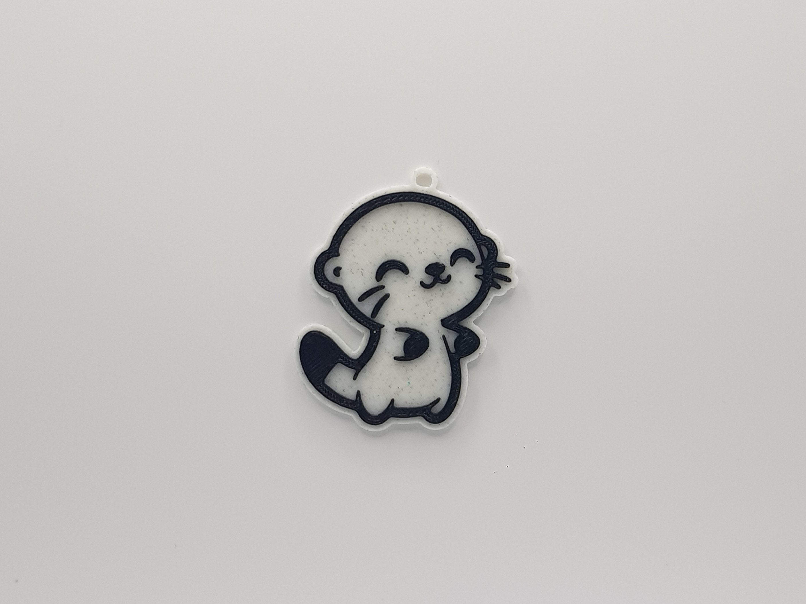 Cute Otter Keychain