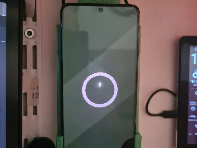 Parameterizable phone charging hanger