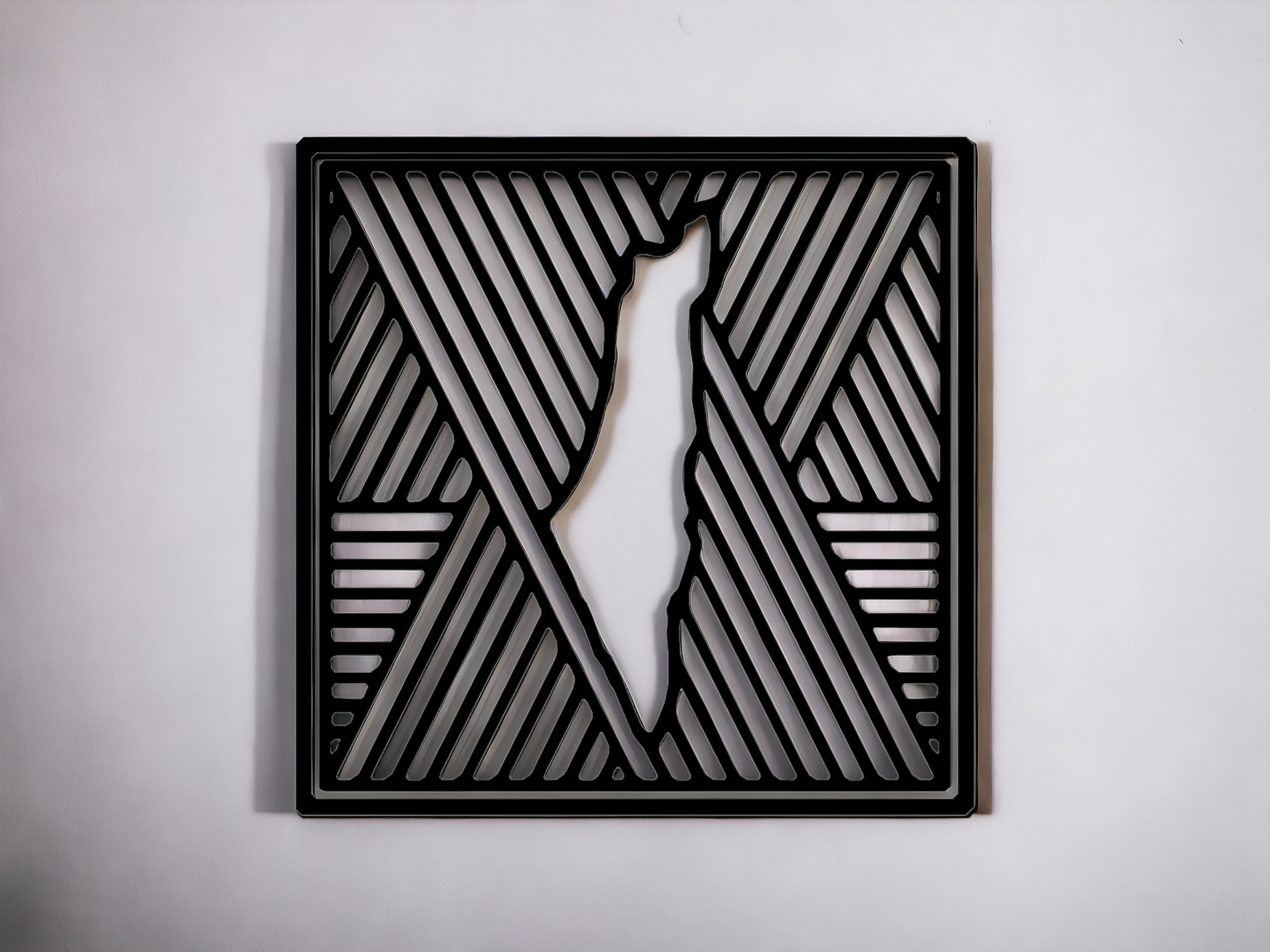 Palestinian Map In Geometric Pattern Design — thumbnail 2